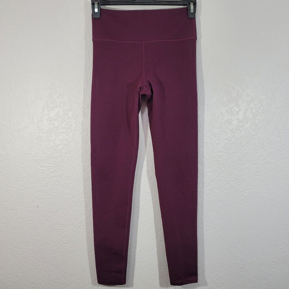 Fabletics Define Powerhold Leggings Size Xs Maroo… - image 2